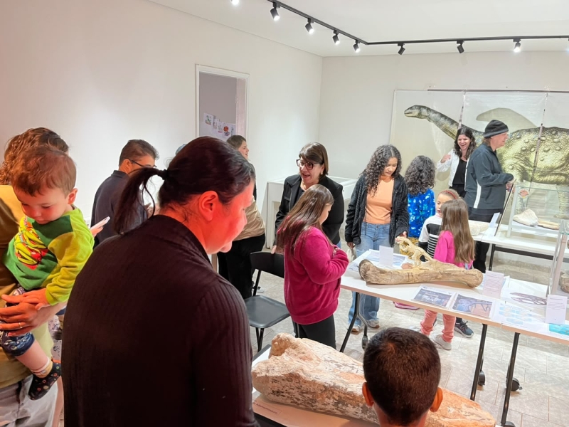 Oficina Adamantisaurus atrai público no Museu Histórico de Adamantina durante férias