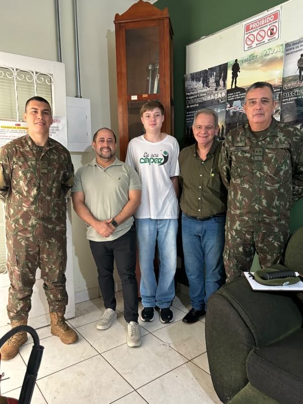 Visita Técnica do Exército à Junta de Serviço Militar de Adamantina
