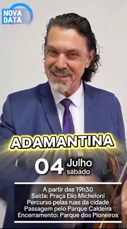 Coreto Itinerante traz música e cultura para Adamantina neste sábado