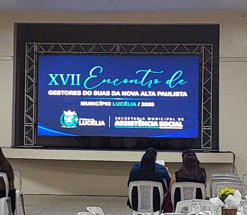 Palestra em Lucélia fortalece Vigilância Socioassistencial em Adamantina