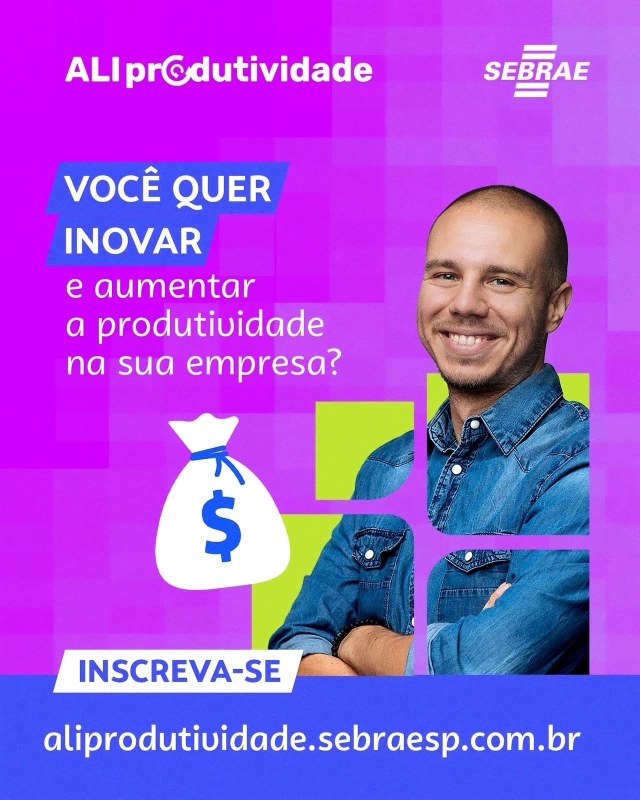 Sebrae-SP oferece programa gratuito para aumentar a produtividade de pequenas empresas