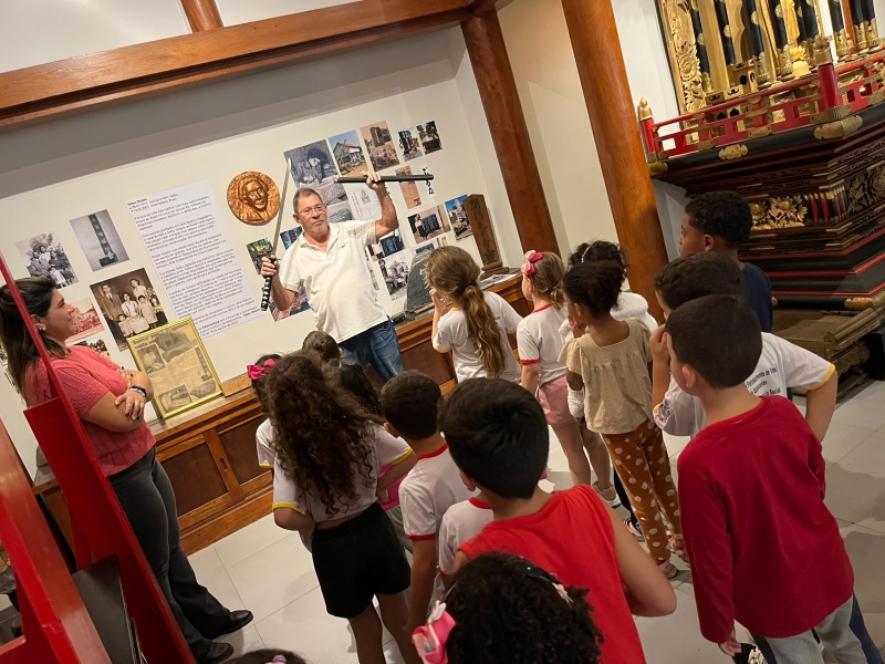 Crianças do Projeto ASA Vivenciam Férias Educativas no Museu de Adamantina