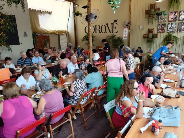 Centro de Referência do Idoso celebra 16 anos com almoço especial em Presidente Prudente