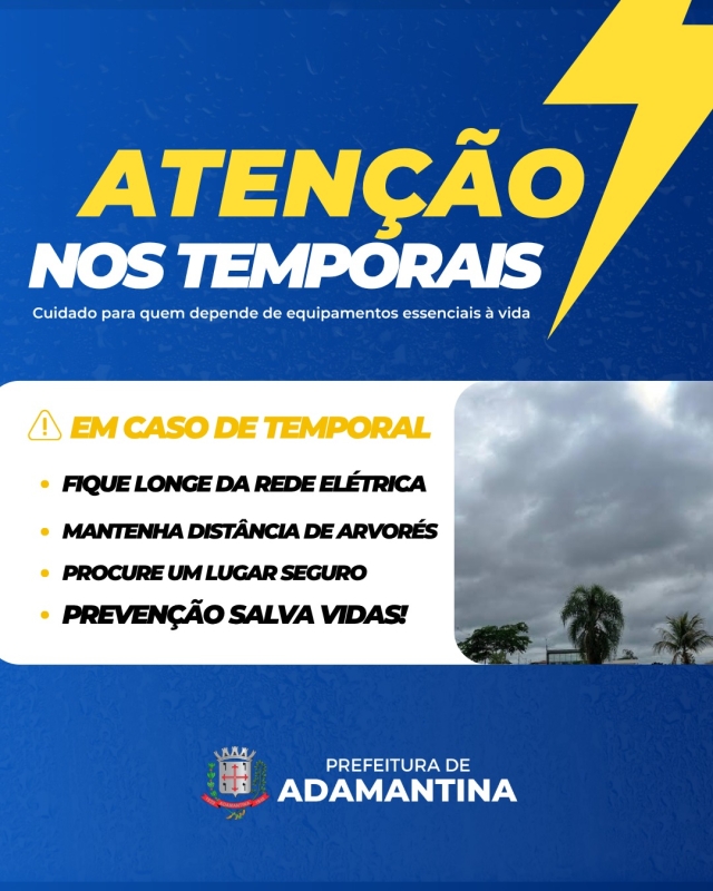 Energisa dá dicas de atendimento prioritário em casos de temporais