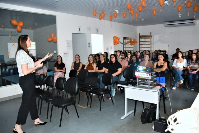 Encerramento do Agosto Laranja em Presidente Prudente com Ação de Conscientização