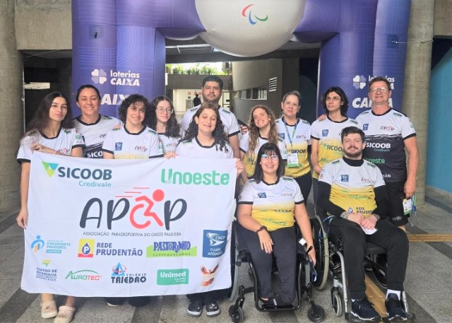 Natação Paralímpica de Presidente Prudente brilha em competição nacional em São Paulo