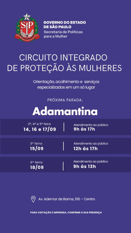 Circuito de Proteção às Mulheres em Adamantina: Atendimento Gratuito e Humanizado
