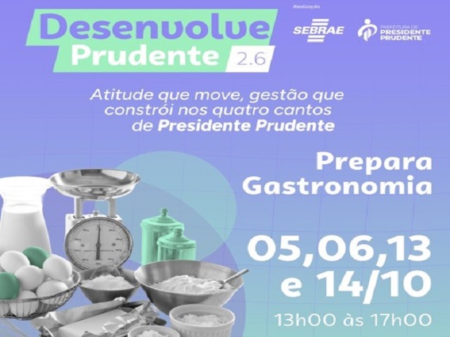 Inscrições abertas para capacitações gratuitas em Presidente Prudente