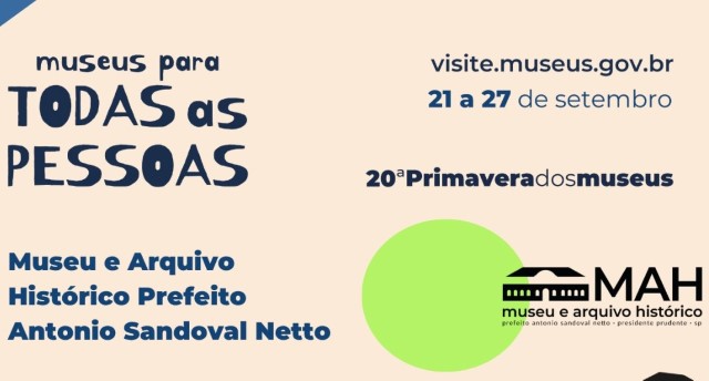 MAH de Presidente Prudente Celebra a Primavera dos Museus com Atividades Especiais