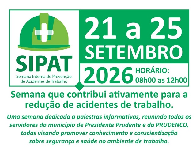 Semana de Prevenção de Acidentes de Trabalho em Presidente Prudente