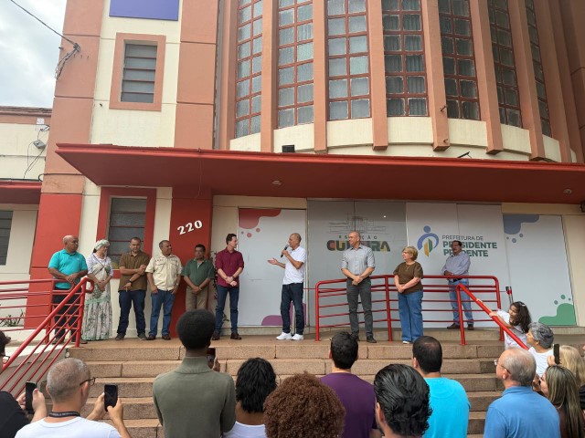 Inauguração da Estação Cultura em Presidente Prudente: Um Novo Espaço Cultural