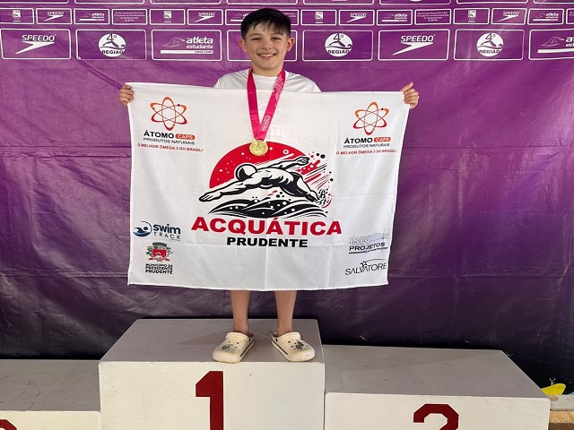 Seis nadadores de Presidente Prudente vão ao Troféu Kim Mollo em Mococa