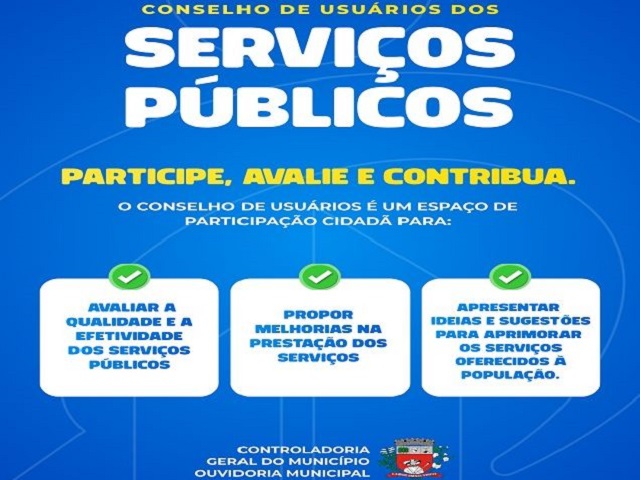 Últimos dias para se inscrever no Conselho de Usuários de Serviços Públicos em Presidente Prudente