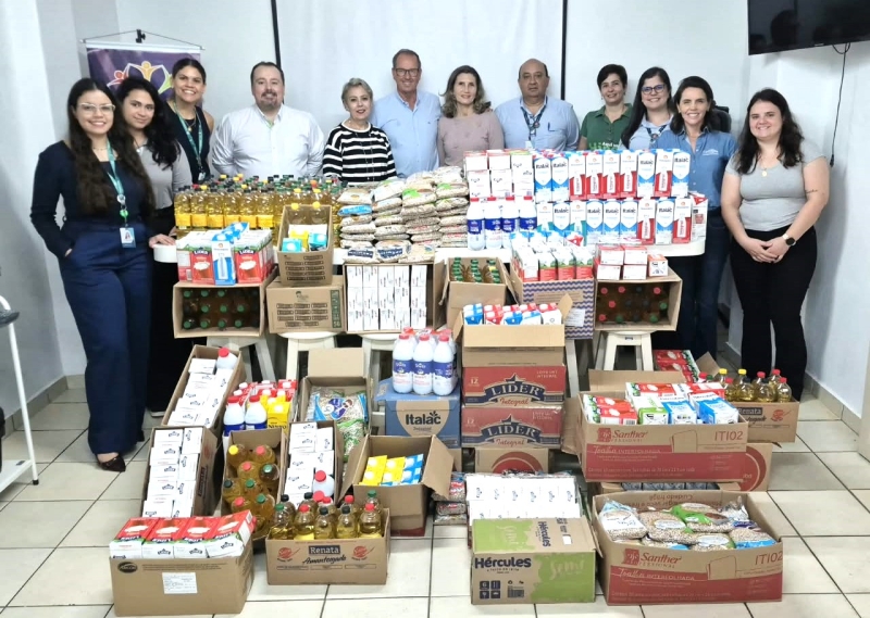 Fundo Social de Adamantina entrega mais de uma tonelada de alimentos para instituições